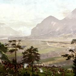 Das Riesenrundgemälde im 'Panorama Tirol' stellt den Freiheitskampf der Tiroler mit Andreas Hofer dar - (c) Gabi Dräger