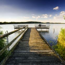 Natur und Ruhe, wie hier am Schmollensee, kann man auf Usedom genießen - (c) Usedom Tourismus GmbH